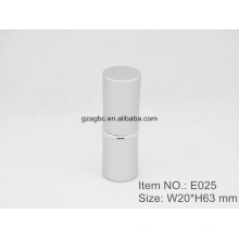 Special Aluminum Round lipstick tube container E025,cup size 12.1/12.7,Custom colors